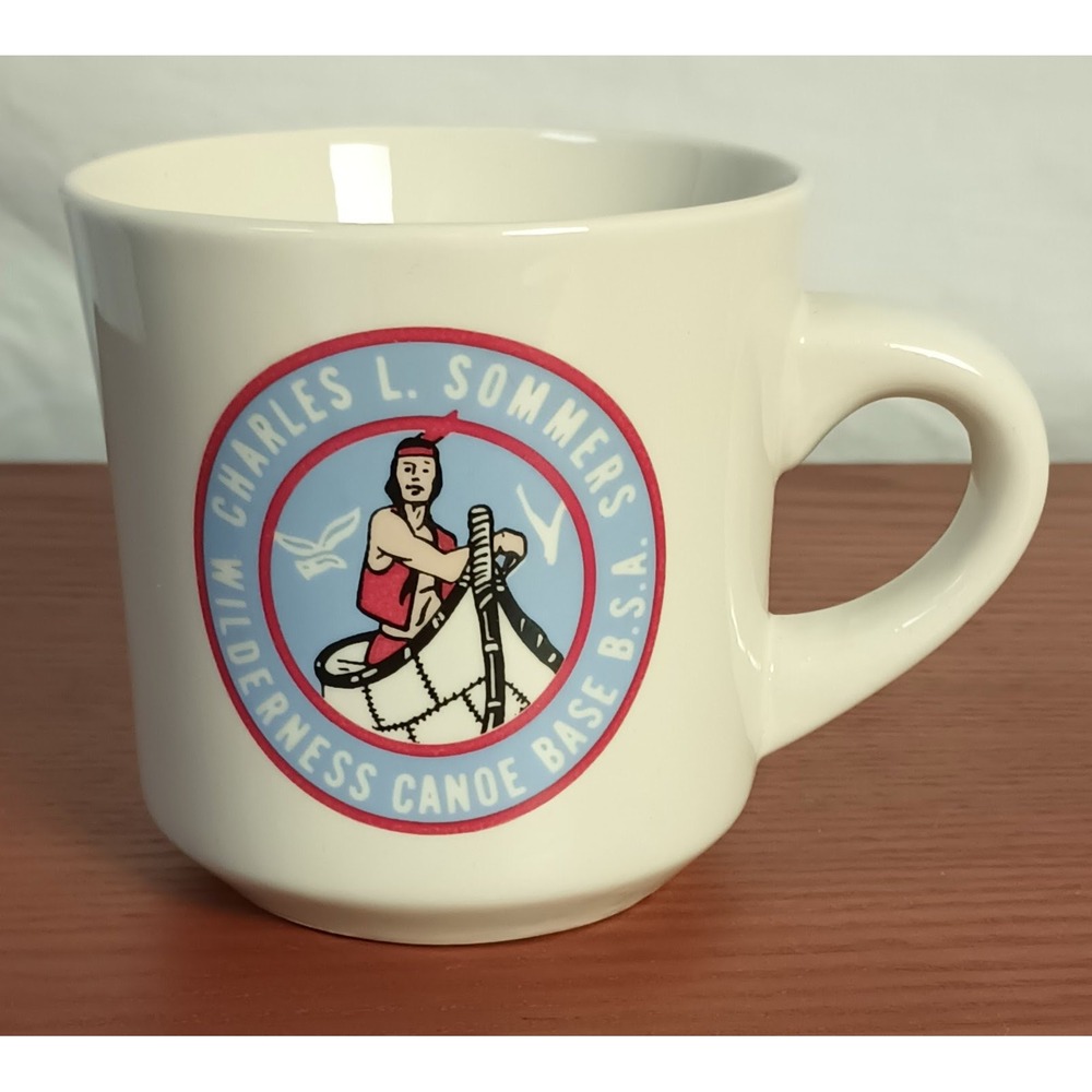 BSA Charles L Sommers Wilderness Canoe Base coffee mug